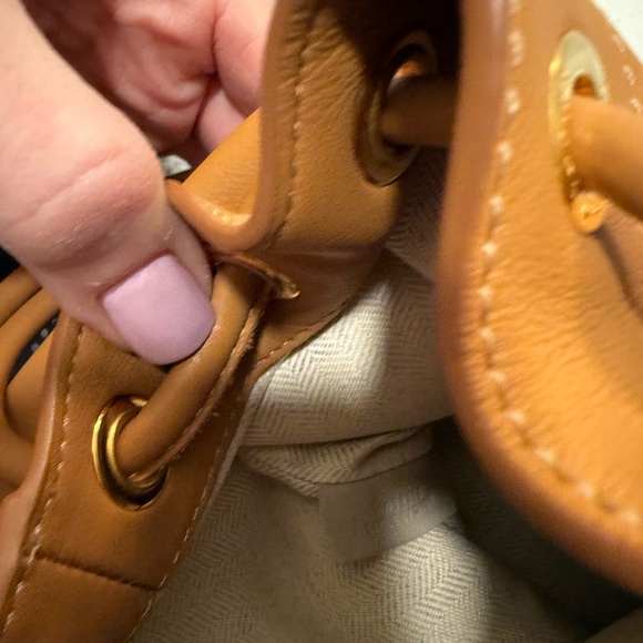 Loewe Tan Leather Balloon Bag Backpack main image 5